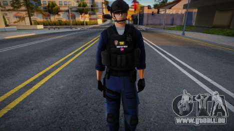 RETEXTURE BY AMIINATORE SWAT SFPD pour GTA San Andreas