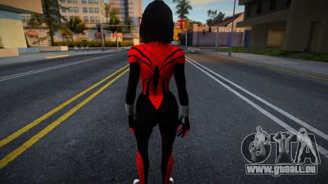 Brunette en tenue de Spider-Man pour GTA San Andreas
