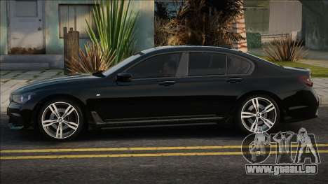 BMW i750 2017 Black pour GTA San Andreas