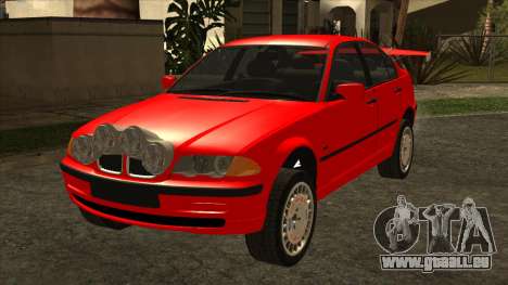 Rallye Bmw 323i E46 Berline pour GTA San Andreas