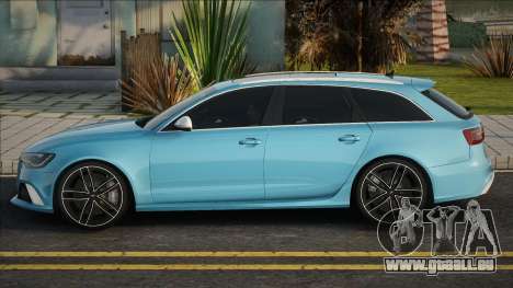 Audi RS6 Avant Quattro Blue pour GTA San Andreas