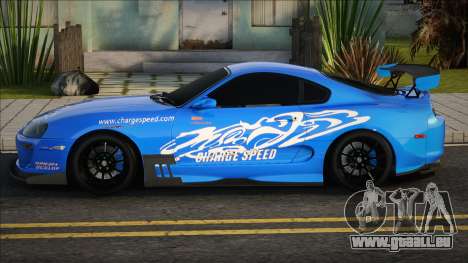 Toyota Supra Blue für GTA San Andreas