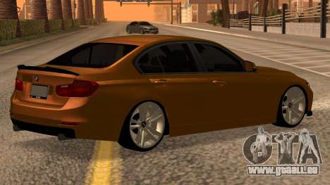 BMW M3 F30 V3 (YuceL) pour GTA San Andreas