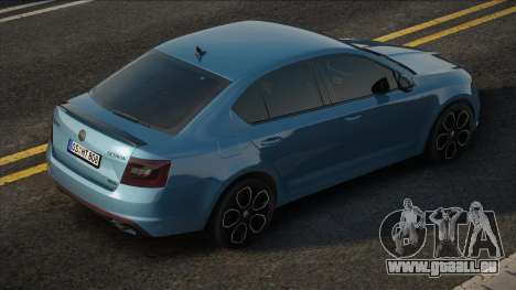 Skoda Octavia RS Blue für GTA San Andreas