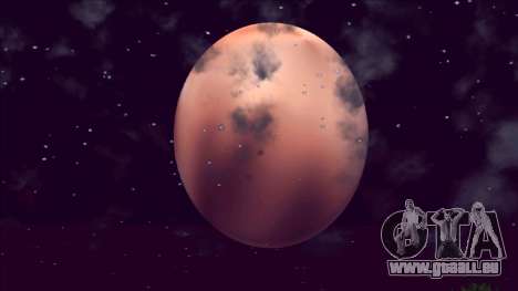 Planet Pluto statt Mond für GTA San Andreas