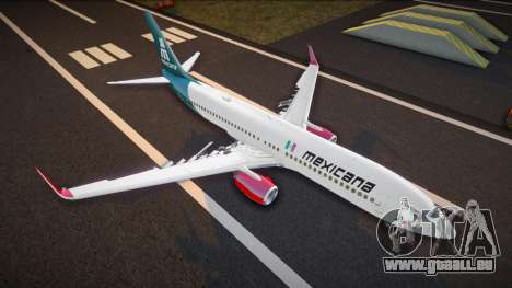 Boeing 737-800 Mexicana pour GTA San Andreas