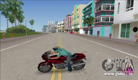 Porter un casque pour GTA Vice City