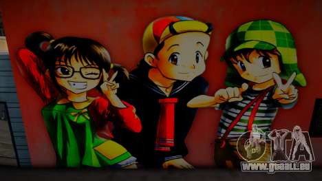 Mural Anime El Chavo pour GTA San Andreas