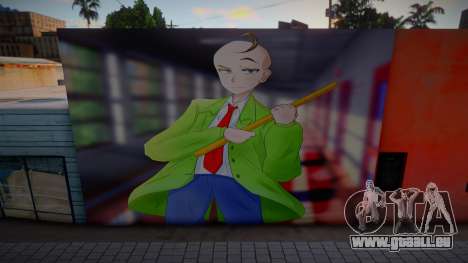 Mural Anime Baldi für GTA San Andreas