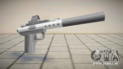 [SA Style] Ruger Mark IV Lite White pour GTA San Andreas
