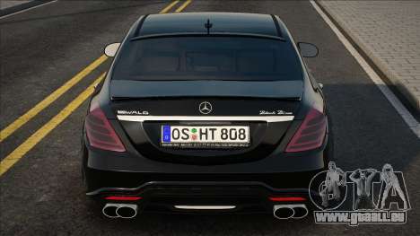 Mercedes-Benz W222 Germany Plate pour GTA San Andreas