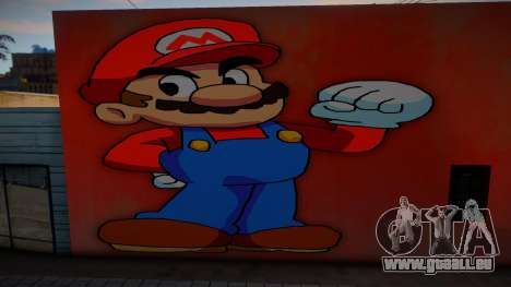 Mural Anime Mario pour GTA San Andreas