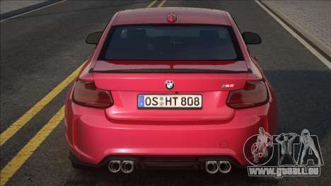 BMW M2 CS German Plate für GTA San Andreas