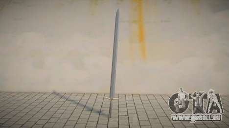Épée longue pour GTA San Andreas