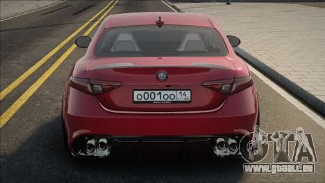 Alfa Romeo Giulia [AMZ CCD] für GTA San Andreas