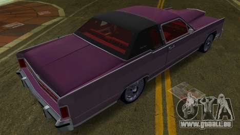 Lincoln Town Coupe pour GTA Vice City