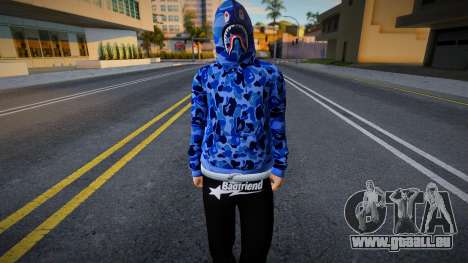 Bape Shark Boy v6 für GTA San Andreas