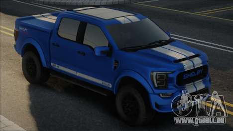 Ford F-150 Shelby 2023 Blue für GTA San Andreas