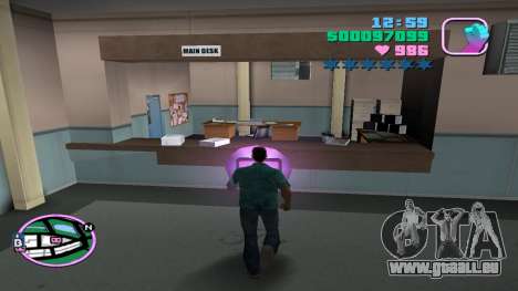 Sauvegarder le jeu dans le poste de police pour GTA Vice City