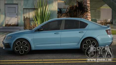 Skoda Octavia RS Blue für GTA San Andreas
