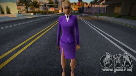 Stewardess from the Cutscene pour GTA San Andreas