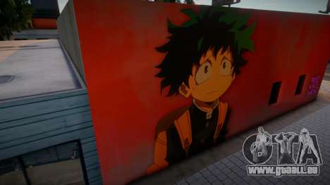 Mural Middle School Deku pour GTA San Andreas