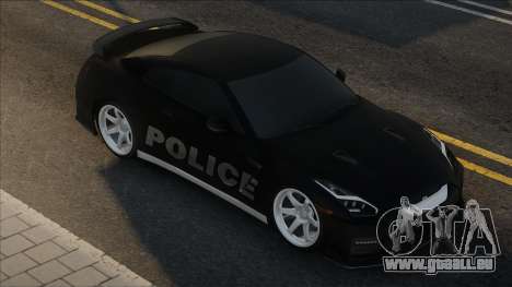 Nissan GTR R35 VTR - Police pour GTA San Andreas