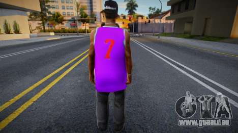 Grove ST (Ballas Outfit) v3 pour GTA San Andreas