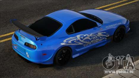 Toyota Supra Blue für GTA San Andreas