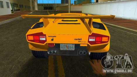 Lamborghini Countach 5000 pour GTA Vice City