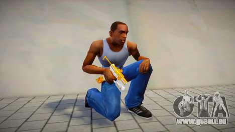 Pistol MKII White And Fire für GTA San Andreas