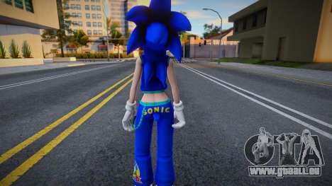 PDFT Hatsune Miku Sonic Style v2 für GTA San Andreas