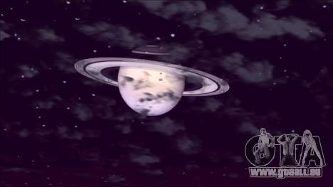 Planet Saturn statt Mond für GTA San Andreas