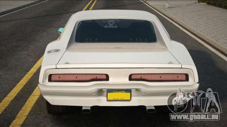 Dodge Charger RT 1970 White pour GTA San Andreas