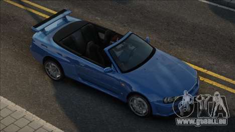 Nissan Skyline R34 Convertible für GTA San Andreas