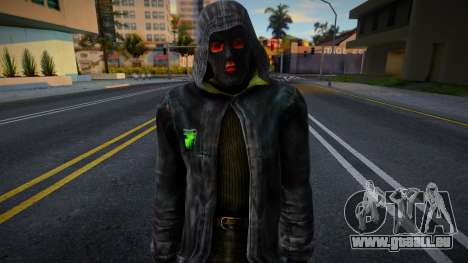 Black slugs from S.T.A.L.K.E.R v6 pour GTA San Andreas