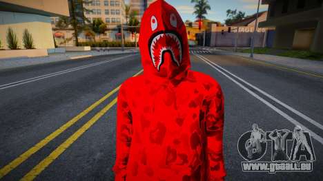 Bape Shark Boy 3 v1 für GTA San Andreas