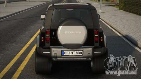 Land Rover Defender German für GTA San Andreas