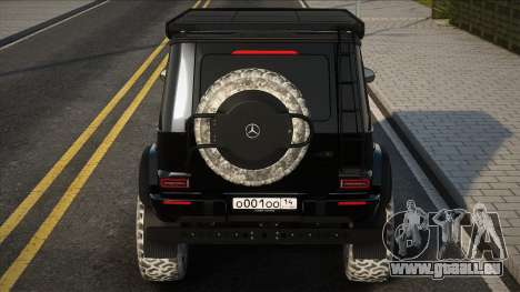 Mercedes-Benz G63 4x4 Black für GTA San Andreas