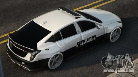Cadillac CT5 - Polizei für GTA San Andreas
