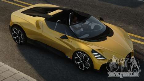 Bugatti Mistral 2023 Germany für GTA San Andreas