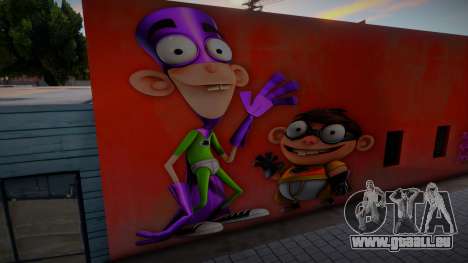 Mural Fanboy And Chum Chum für GTA San Andreas