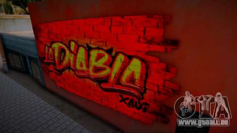 Mural East Los Santos - La Diabla pour GTA San Andreas