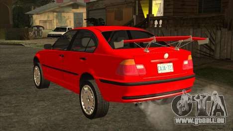 Rallye Bmw 323i E46 Berline pour GTA San Andreas