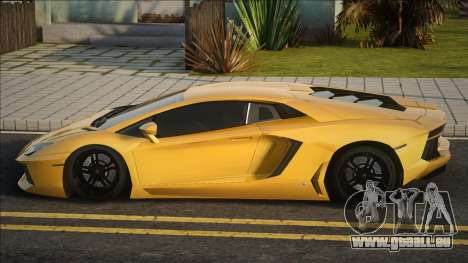 Lamborghini Aventador 2017 Yellow für GTA San Andreas