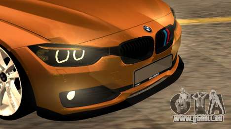 BMW M3 F30 V3 (YuceL) pour GTA San Andreas