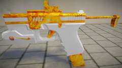 Pistol MKII White And Fire für GTA San Andreas