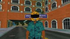 Tommy With Bike Helmet pour GTA Vice City