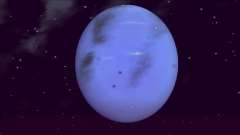 La planète Neptune au lieu de la Lune pour GTA San Andreas