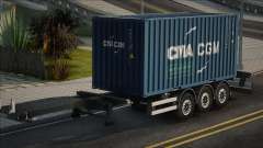 Remorque de cargaison portuaire pour GTA San Andreas